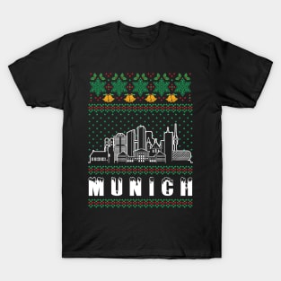 Munich Germany Ugly Christmas T-Shirt